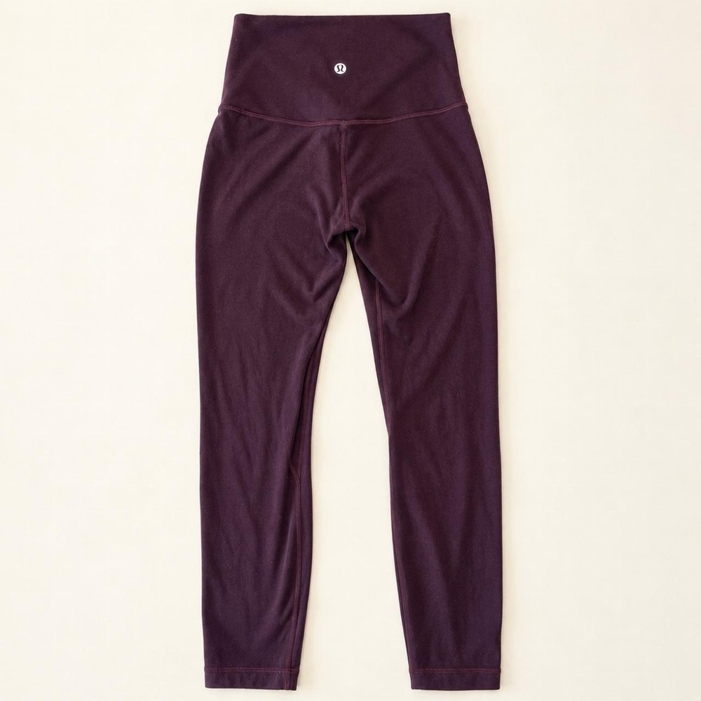 Lululemon Plum Purple High-Rise Leggings | Size 2